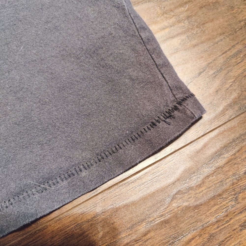 Abercrombie & Fitch Y2K hombre fade logo single stitch M vintage tee shirt - Picture 4 of 7